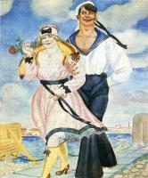 Kustodiev, Boris - Sailor and His Girl